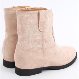 Boots sur un coin caché Astrid Beige 2