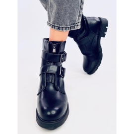 Umroo Bottes militaires noires le noir 1