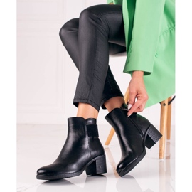 W. Potocki Bottes classiques pour femmes noires de Potocki le noir 2