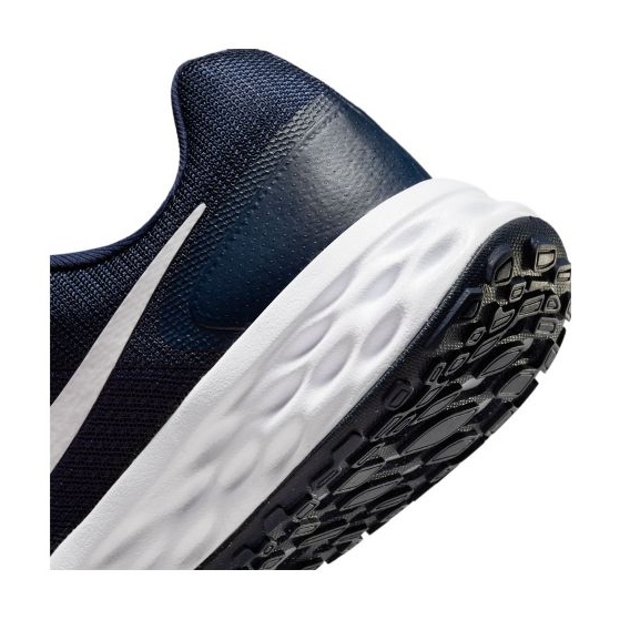Chaussure de course Nike Revolution 6 Next Nature M DC3728-401 blanc bleu marine 6