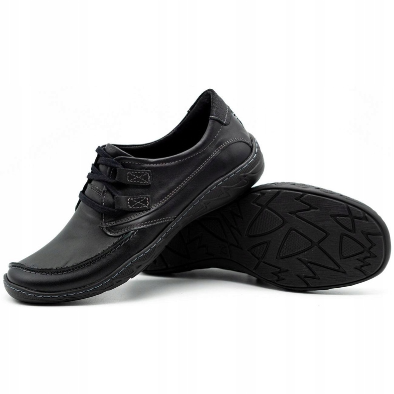 KOMODO Chaussures pour hommes 583 noires le noir 3 KOMODO Chaussures pour hommes 583 noires le noir 3