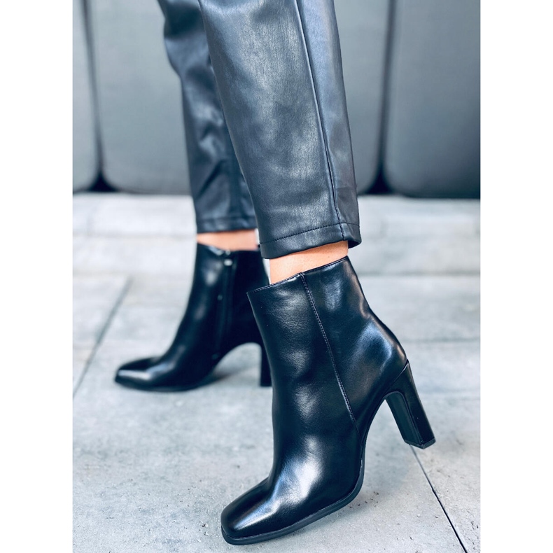 Madison Black Pu talons hauts noir 1