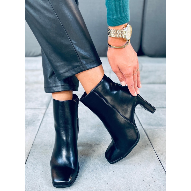 Madison Black Pu talons hauts noir 2