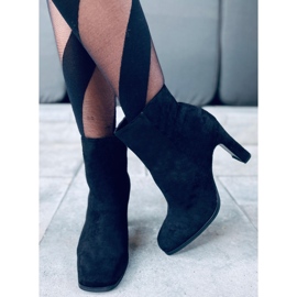 Talons hauts en daim noir Madison le noir 4