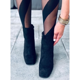 Talons hauts en daim noir Madison le noir 1