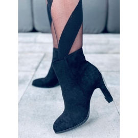 Talons hauts en daim noir Madison le noir 3