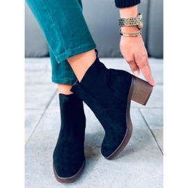 Bottes noires à talons larges Fill le noir 5