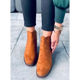 Bottines à talons larges Fill Camel brun 4