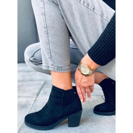 Bottines à talon large Wimko Noir le noir 4