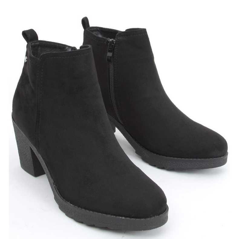 Bottines à talon large Wimko Noir le noir 2