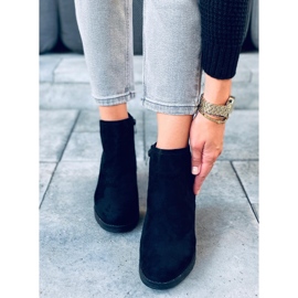 Bottines à talon large Wimko Noir le noir 5