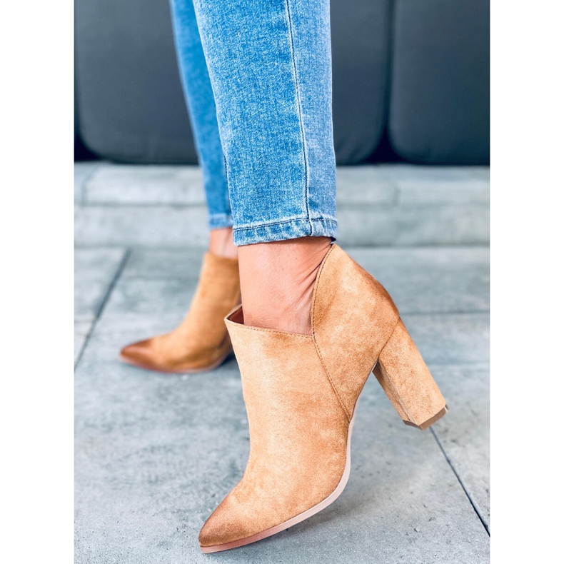 Bottines Ankara Camel brun 1