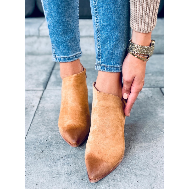 Bottines Ankara Camel brun 2