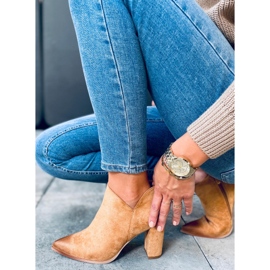 Bottines Ankara Camel brun 3