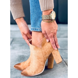 Bottines Ankara Camel brun 4