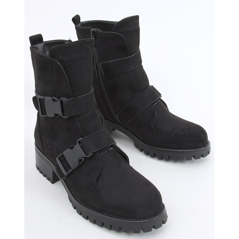 Bottes militaires noires Falko le noir 1