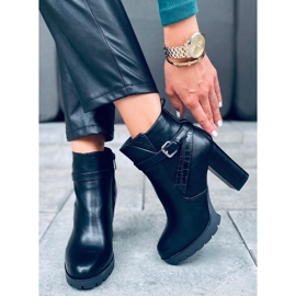 Roxi Bottines noires à talons le noir 2