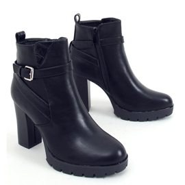 Roxi Bottines noires à talons le noir 1