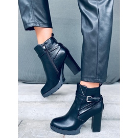 Roxi Bottines noires à talons le noir 6