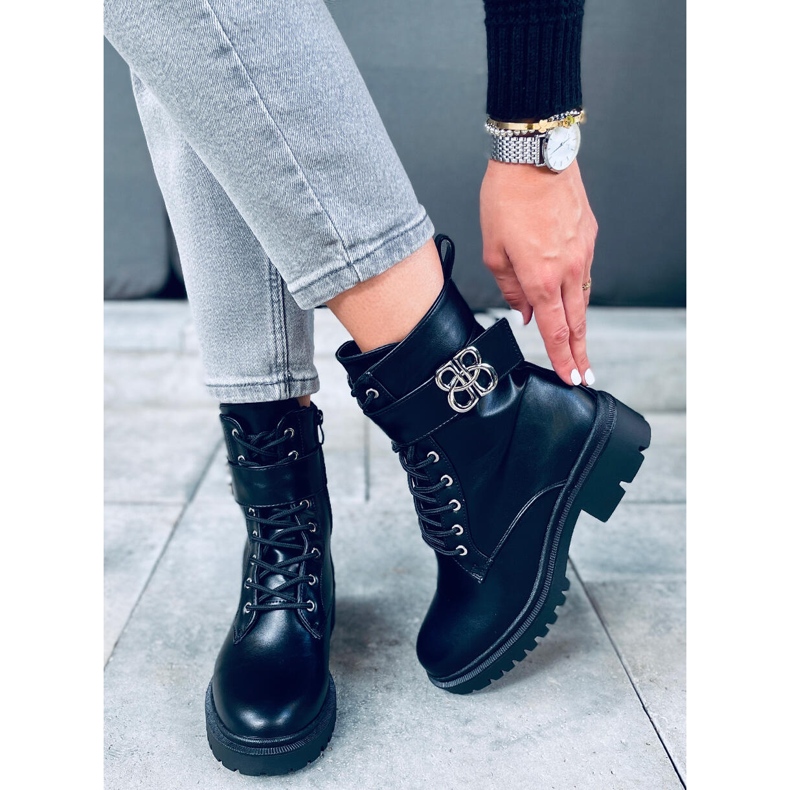 Bottines femme Gilmo Black noir 2
