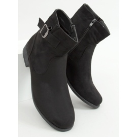 Bottines plates Mamba Noir 1