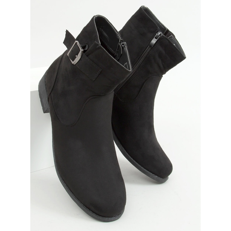 Bottines plates Mamba Noir le noir 1