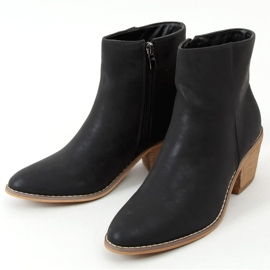 Kirates Santiags noires le noir 1