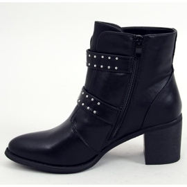 Bottes à talons hauts avec clous Ferox Noir le noir 6