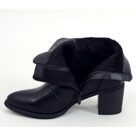 Bottes à talons hauts avec clous Ferox Noir le noir 7