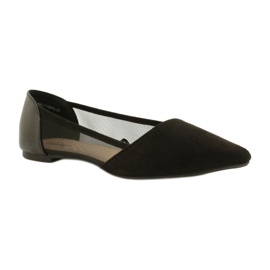 Evento Ballerines avec maille Noir 8BL71-2015 2