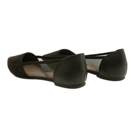 Evento Ballerines avec maille Noir 8BL71-2015 6