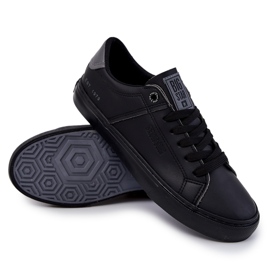 Sneakers Homme Cuir Big Star JJ174108 Noir 5