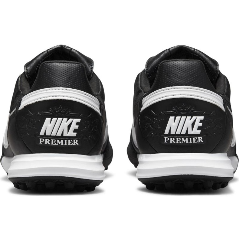 Chaussures masculines Nike Premier 3 TF AT6178-010 noir noir 2