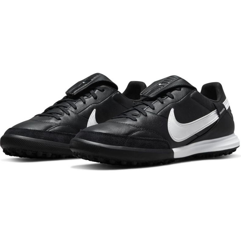 Chaussures masculines Nike Premier 3 TF AT6178-010 noir noir 3