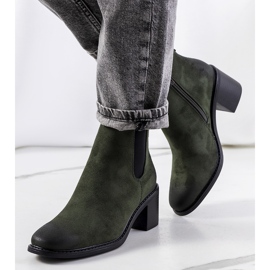 Bottines Aston vertes 2