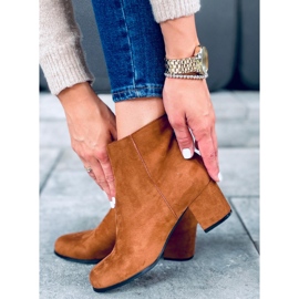 Escarpins Talgo Camel brun 4