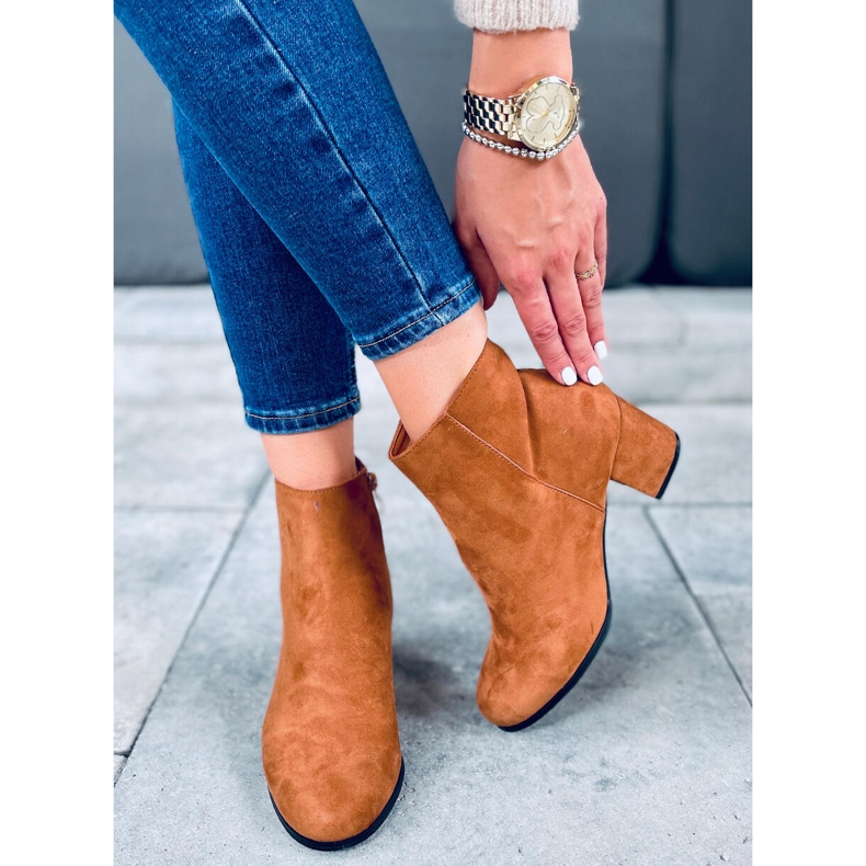 Escarpins Talgo Camel brun 1