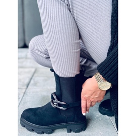 Bottines Chelsea avec tige Calipso Black le noir 1