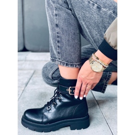 Bottes militaires Pomona noires 1