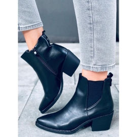 Bottines à petit talon Melba Noir le noir 2