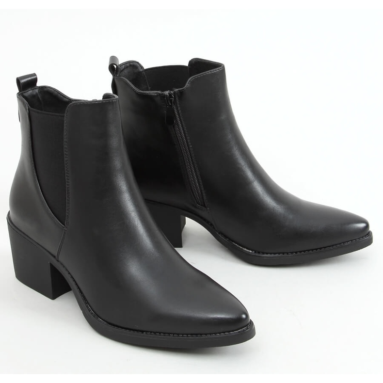 Bottines à petit talon Melba Noir le noir 1