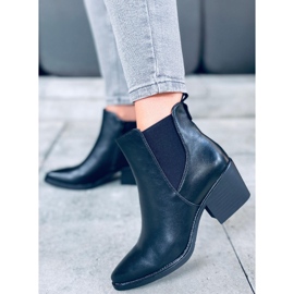 Bottines à petit talon Melba Noir le noir 3