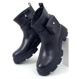 Martel Bottines noires avec pochette le noir 3