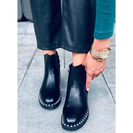 Chelsea boots à perles Maxim Noir 1
