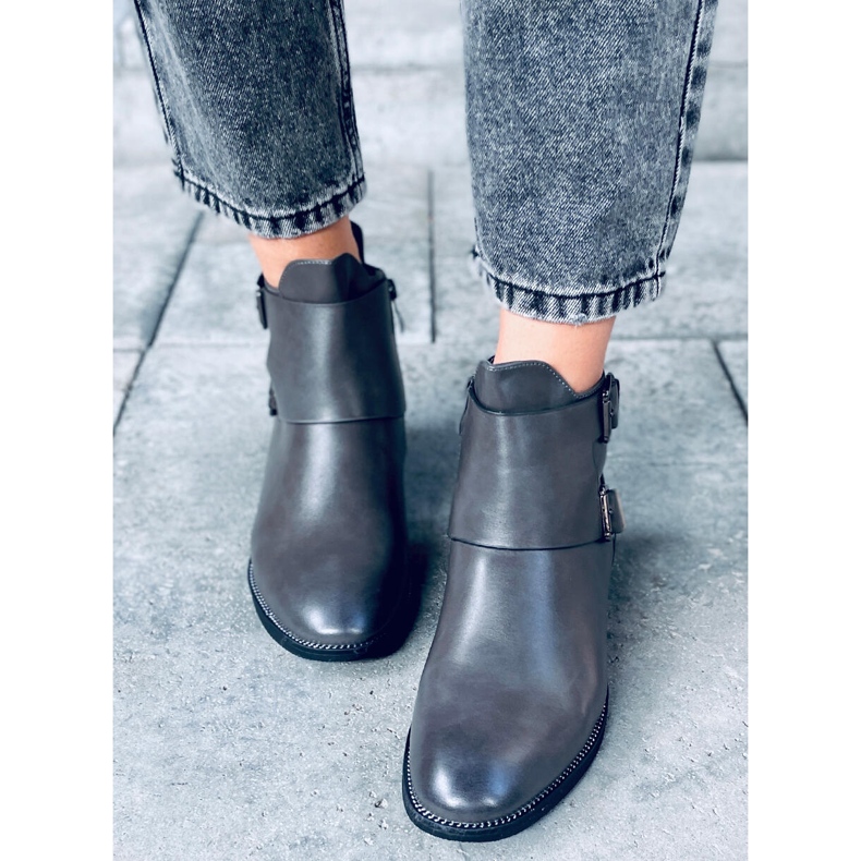 Bottes Chelsea Kenn Grey pour femmes gris 1 Bottes Chelsea Kenn Grey pour femmes gris 1