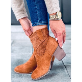 Escarpins Fonda Camel brun 3