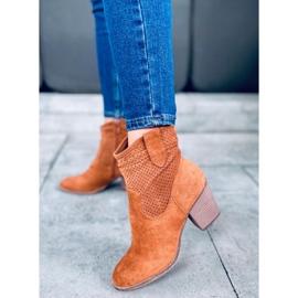 Escarpins Fonda Camel brun 4