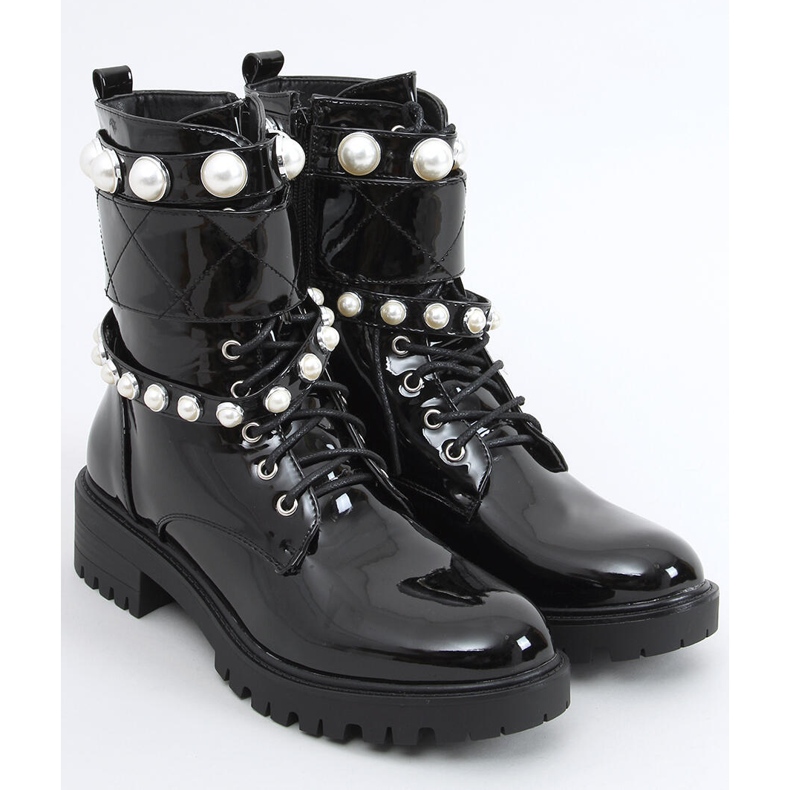 Sacs laqués avec perles Beni Black le noir 2 Sacs laqués avec perles Beni Black le noir 2