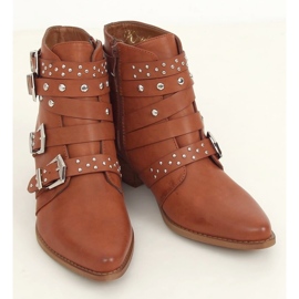 Boots à clous marron Yucatan brun 1