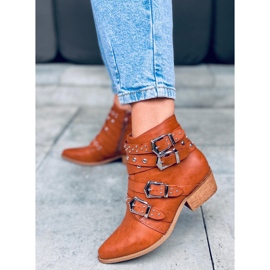 Boots à clous marron Yucatan brun 3
